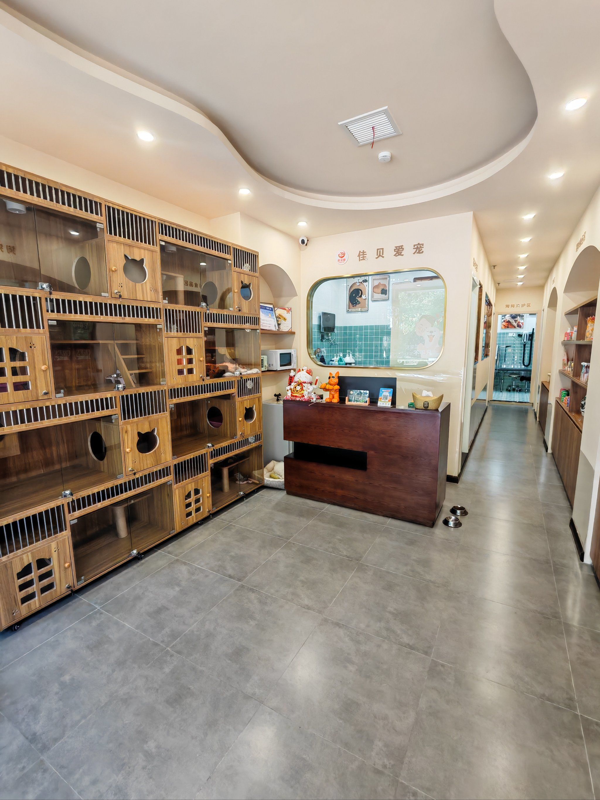 我可太喜欢这家宠物店啦!一进去,环境超级