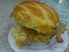 猪扒蛋菠萝包-沙溪兄茶餐厅