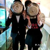 一个星期吃一次面条，这么大个盆可带劲。我吃的不少