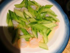 青瓜炒明虾-渝信川菜(长安店)