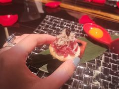 分子料理前菜-wann lounge 低温慢煮牛排·清吧