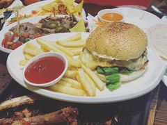 牛肉汉堡BeefHamburger-panchos 墨西哥餐厅(嘉绿苑店)