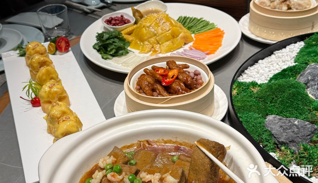 闹中取静！！赣州市中心绝美中式花园餐厅