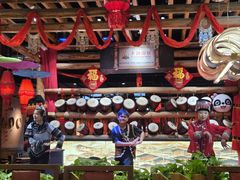 -老滇山寨•云南特色菜•地方菜•民族风情歌舞表演(金碧店)