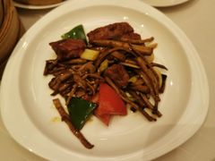 茶树菇猪颈肉-上海金桥红枫万豪酒店-万豪中餐厅