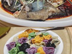油泼深海清斑鱼-新希望诺富特酒店-青岛湾中餐厅