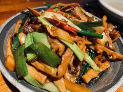 大巴山老腊肉炒笋-黑鸡小馆(金源店)