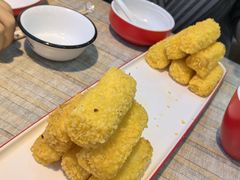 草原炸鲜奶-老舅老蒙肉饼非遗店(一店)