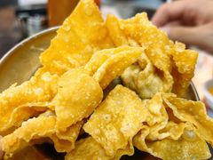 韭菜炸云吞-禄粥·广府味·煲仔粥·宵夜·明档现做(江南西店)