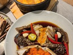 -草家酱蟹炭火烤肉店(珲春南路一店)