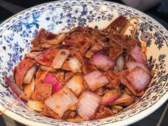 酱爆猪肝拌面-阿大排档(长春这有山店)