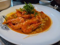 大虾烧白菜-1937青岛老味道·海肠捞饭·青岛菜(大鲍岛栈桥店)