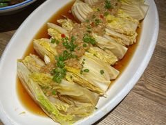 蒜香娃娃菜-蜜桃餐厅·江浙融合菜(荟聚购物中心店)