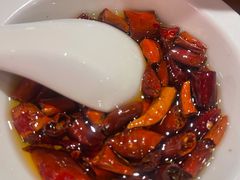 现炸辣椒油-宝泉铜锅·涮羊肉(解放东路店)