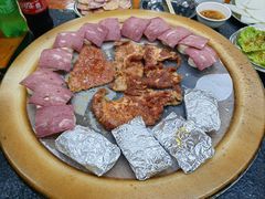-老姐石板烧烤+铜炭火锅(总店)