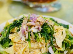 红葱头支竹捞生菜-众源美食(光复阁店)