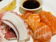 三文鱼刺身-北京希尔顿逸林酒店-逸轩西餐厅-自助餐厅