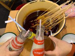 -拈签一笑黄牛肉辣卤串串