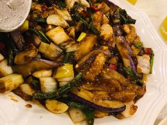 长豆角炒茄子-鑫巴蜀小镇 · 水煮鱼专研店(玉桥店)