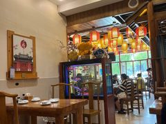-东来菜馆•手抓海鲜家常菜•海鲜锅贴(鸽子窝店)
