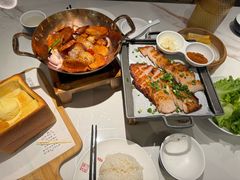 -绿茶餐厅(滨海万达广场店)