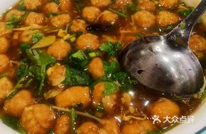 Sour Soup Crispy Meatballs