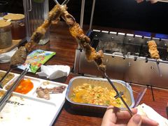 自助取餐区-三个蒙古大叔羊肉串(大宁店)