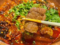 香菜牛肉-成都你六姐·牛肉冒菜(城市集市合生汇店)