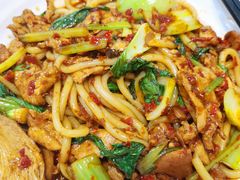 新疆鸡肉炒米粉-阿拉木汗餐厅(山大路店)