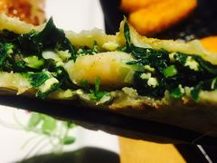 鲜虾菠菜馅饼-小放牛河北菜(军校店)