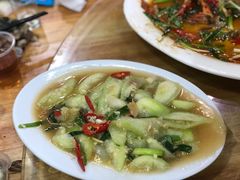 清炒丝瓜-长平肥姐白粥·海鲜打冷