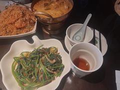 马拉盏炒通菜-大头虾越式风味餐厅(光明广场店)