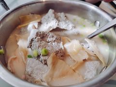 笋衣黑豆腐煲-小大董·烤鸭(观景餐厅·南京西路店)