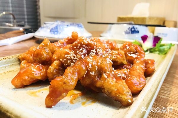 金厨一号(建筑路店)-梅汁排骨-菜-梅汁排骨图片-无锡美食-大众点评网