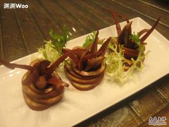 小烤鲜鱿鱼-上海浦东假日酒店