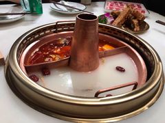 -同心如意传统铜火锅