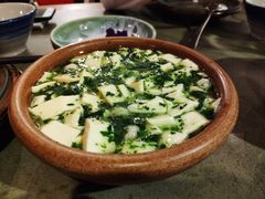 芥菜虾仁嫩豆腐-兰溪小馆(东直门簋街店)