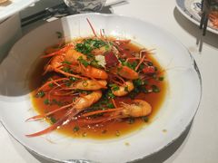 葱爆小河虾-钱塘花园·宁波菜