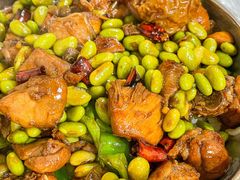 毛豆炒鸡盖浇饭-谭哥盖浇饭(莲花小区店)