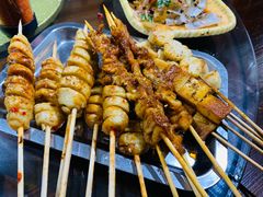 烤鸡皮-旺烤园烧烤·炭烤羊腿(吴江阳光新天地店)