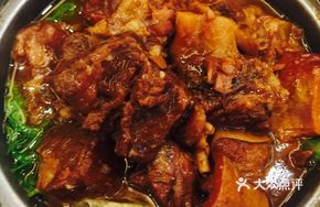 Braised Pork Belly Rice Plate