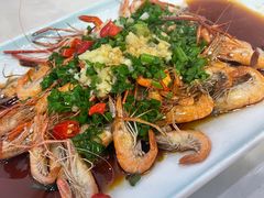 葱油河虾-洛东土菜馆(建国北路店)