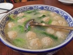小白菜丸子汤-小土豆北方菜馆(文慧园店)