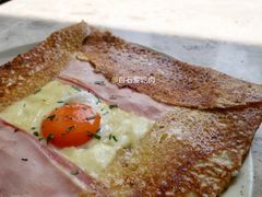 巴黎火腿鸡蛋芝士蘑菇可丽饼-RAC BAR(安福路店)