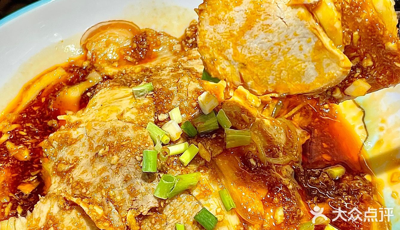 在福州川菜馆喝到好喝的奶白蹄花汤！好幸福！