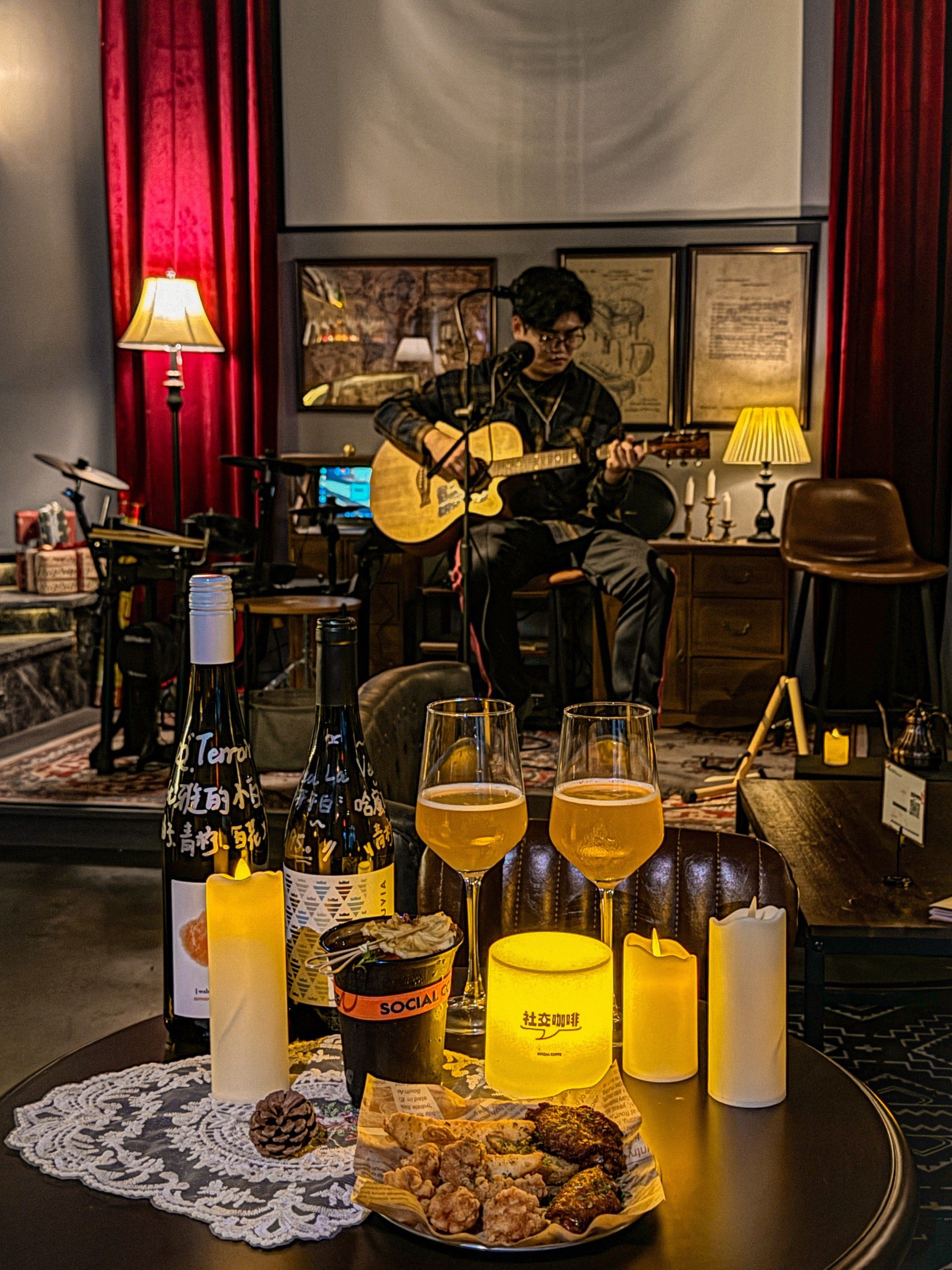 江门市区!美式复古小酒馆,成年人的小救赎地