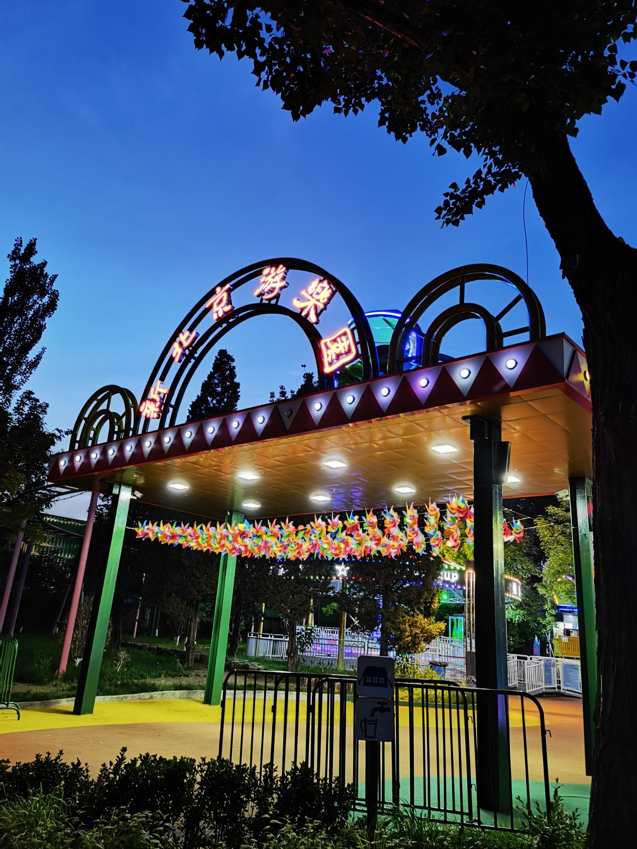 90年代初,百元一张的门票,对于我们这样的工薪族,和现在的迪斯尼乐园