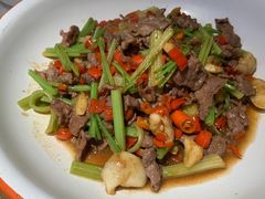 独蒜小炒牛肉-首秀·四川料理(星耀101店)