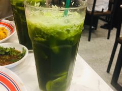 手打前任泰国柠檬绿茶-有章牛杂(石厦店)