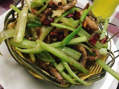 干煸鱿鱼须-天津外国语大学（马场道校区）食堂